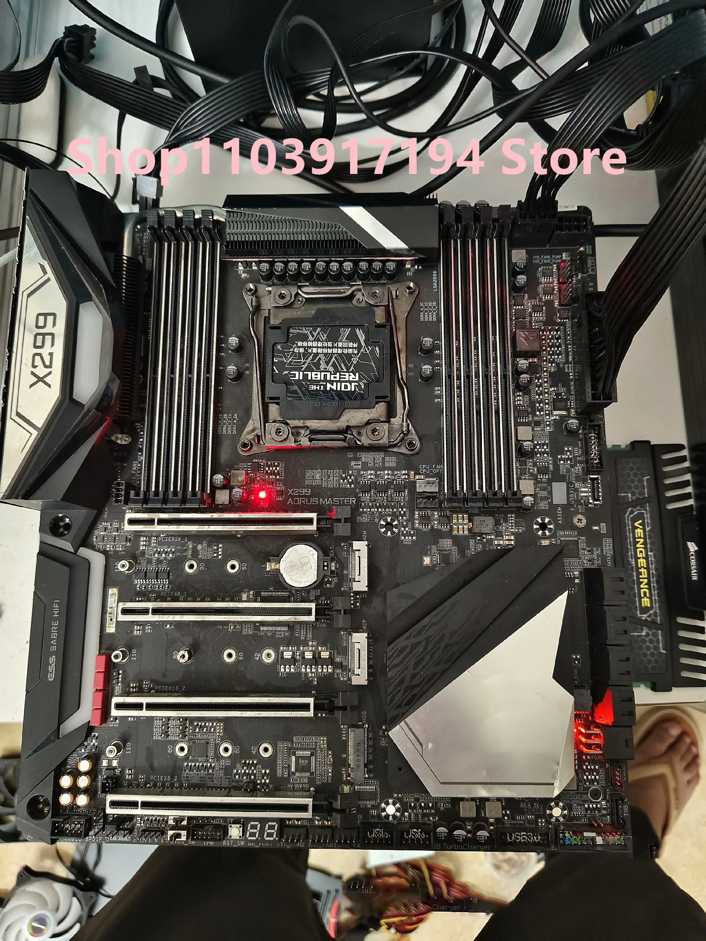 FOR Gigabyte X299X AORUS MASTER Super carving motherboard