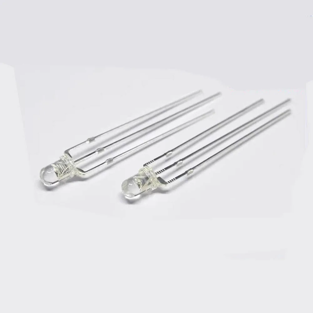 30 sztuk 2mm diody LED podwójny kolor czerwony i zielony przezroczysty obiektyw wspólna katoda i wspólna anoda okrągła dwukolorowa lampa emitująca światło DIY — zdjęcie 6