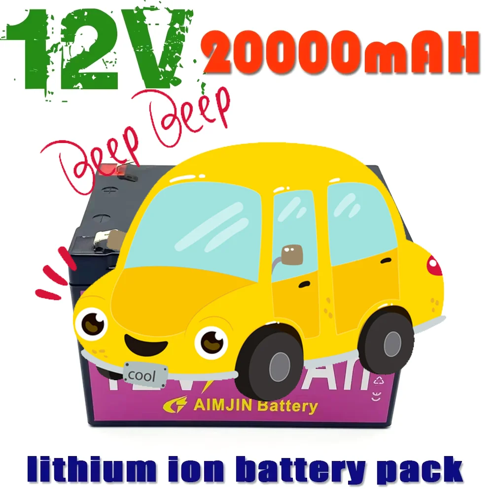 12 V 20 Ah 18650 eingebauter Hochstrom-20 A wiederaufladbarer Lithium-Akku für Elektrofahrzeug-Sprühbatterien