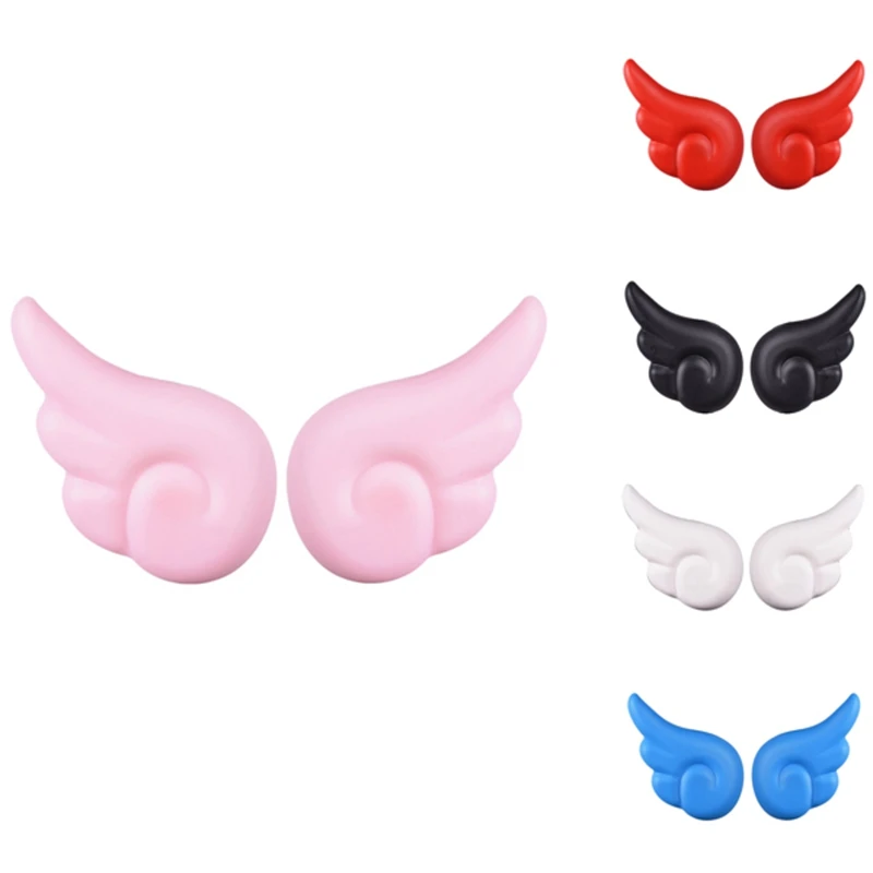 1 Pair Helmet Angel Wings Decoration For Snowboarding Skiing Biking Cycling Helmet Kids Adults Helmet Decoration