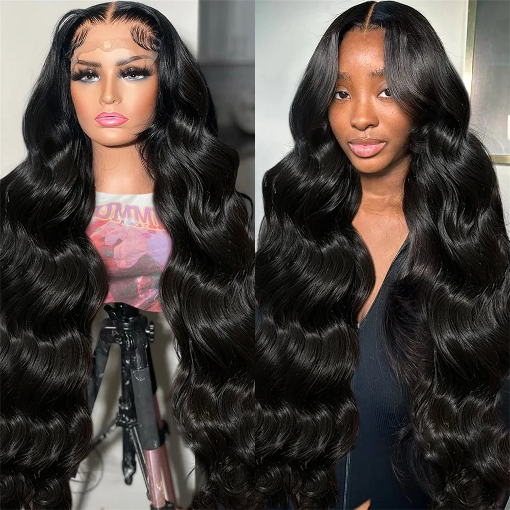 360 Full Lace Wig Pre Plucked Transparent 13x6 Body Wave Lace Front Human Wigs For Black Women Brazilian 13X4 Lace Frontal Wig