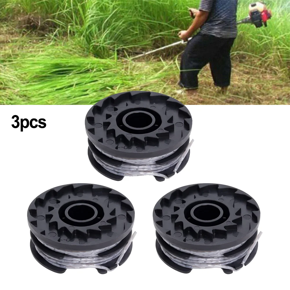 

Grass Trimmers Line Spools Spools 3pcs/set For G40LTK2x / 2101507 For Greenworks G40LT G40LTK2 Garden Power Tool