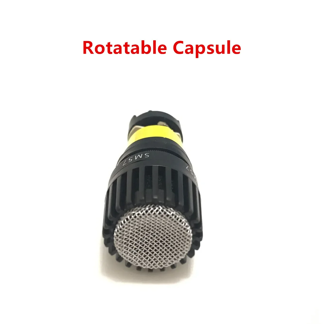 1PCS High quality Professional Core Capsule Head For Shure SM57 SM 57 Microphone ,the metal body Microphone Cartridge