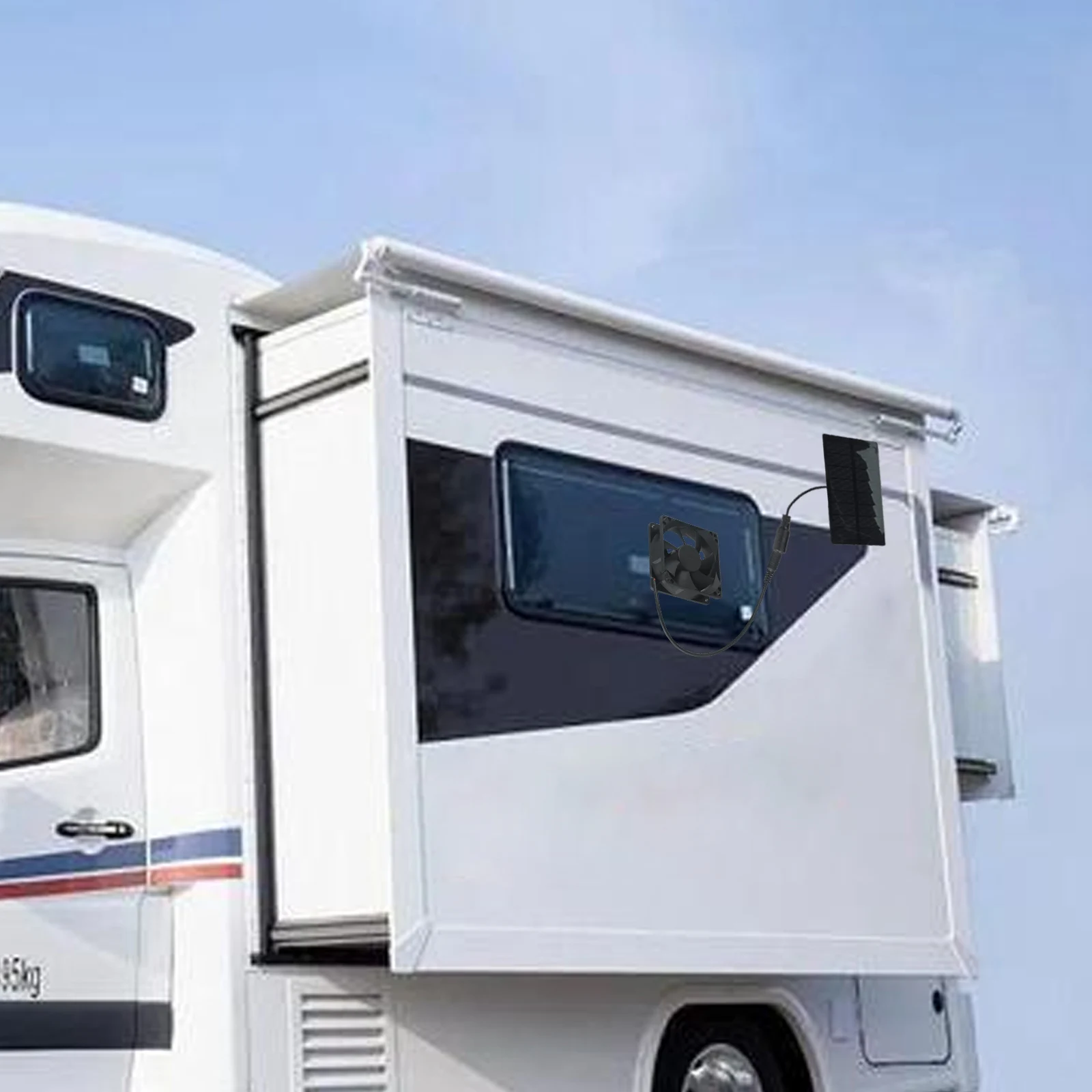 

Greenhouse Cooling Outdoor Camping Fan Cooling Environmentally Friendly Epoxy Resin Lamination IP65 Waterproof