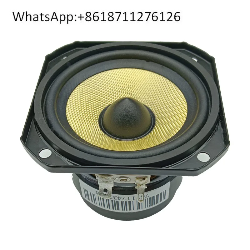

MKHIFI трехдюймовый 3-дюймовый желтый умывальник из стекловолокна, пуля, сабвуфер, динамик, двусторонняя частота
