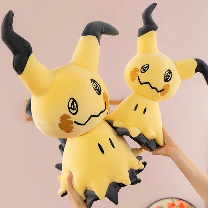 

50/90 см Mimikyu Pokemon плюшевые игрушки аниме кукла мультфильм Пикачу большой Pokémon плюшевые кавайные мягкие игрушки подарок для детей на Рождество и день рождения
