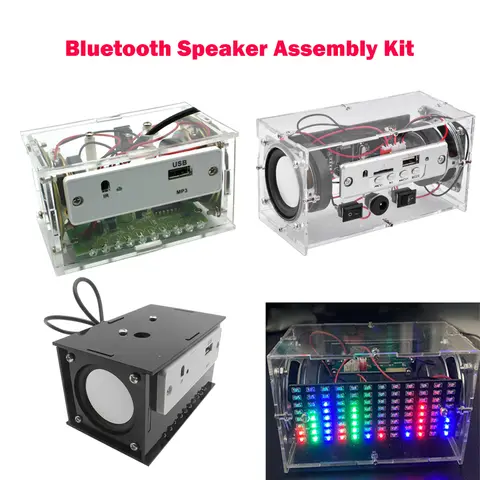 DIY 블루투스 스피커 생산 및 조립 전자 용접 키트, 교육 연습 DIY 전자 키트 구성 요소