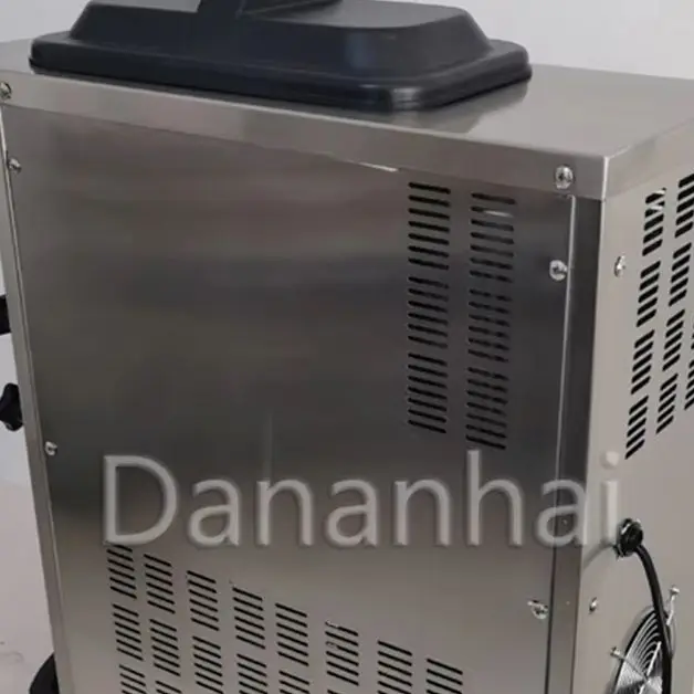 

Small Desktop Ice Cream Maker Multi-Function Display Frozen Yogurt Machine for Home Use
