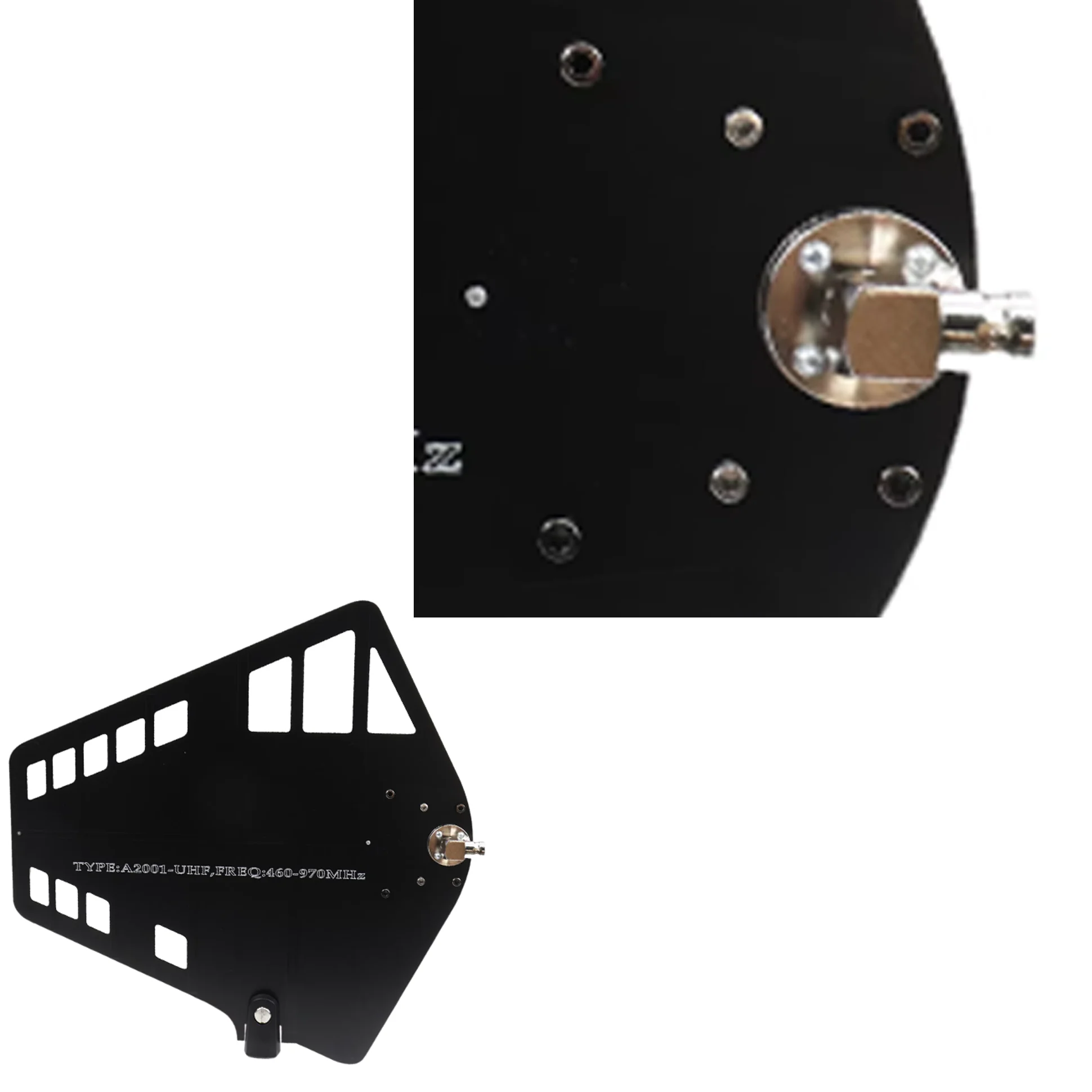 Leicozic  Antenna Active Directional Power Antenna With Gain Switch(450-960 MHz) A2001 12V Input For UHF Wireless Microphone