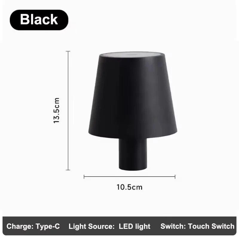 GGbingo Draadloze Tafellamp voor Wijnflessen LED Flessenlamp voor Buiten met Touchbediening Ideaal voor Restaurants, Bars, Festivals en Feesten
