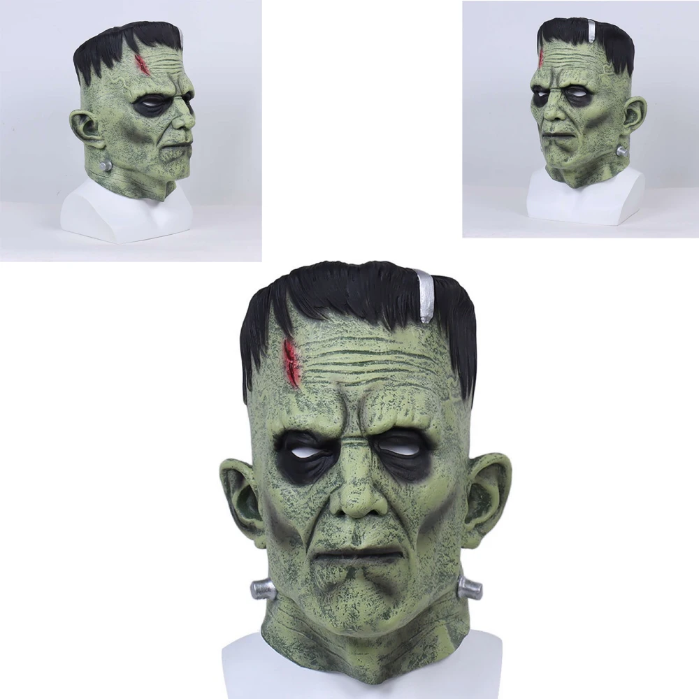 Frankenstein Mask Devil Monsters Cosplay Masks Zombie Mascarillas Evil Latex Masques Anime Face Mascaras Halloween Costume Props