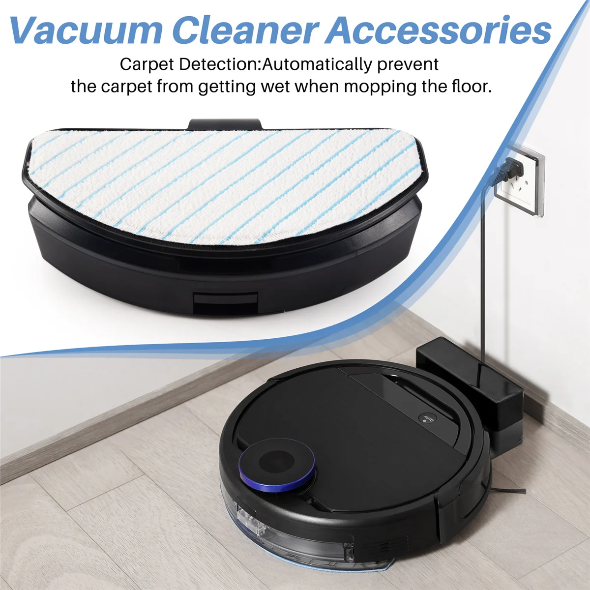 Aspirapolvere serbatoio dell'acqua panno Mop per Ecovacs Deebot OZMO T8/T8 +/T9/T8MAX/T8 AIVI OZMO PRO parti dell'aspirapolvere