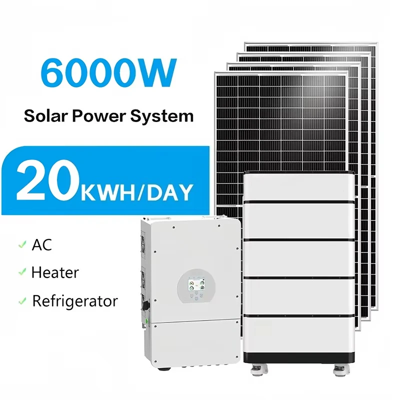 Sunrich Complete Solar Off Grid System Kit 3000W 4000W 5000W 5Kw 6Kw 10Kw 15Kw Solar Power System for Home