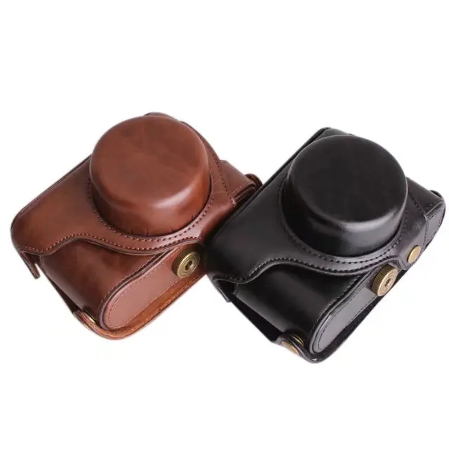 حقيبة كاميرا PU حافظة الجسم لـ Fujifilm X100F