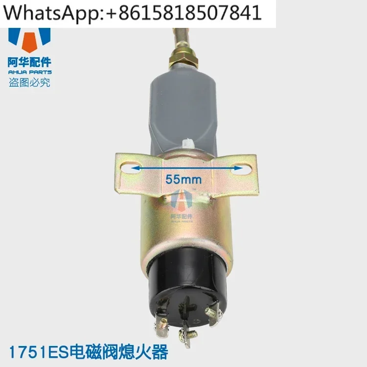 Dieselgeneratorset flameout-magneetklep, elektronische uitschakelcontroller, gasklepschakelaar start flameout-controller