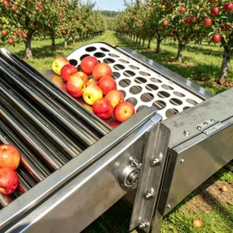 High Efficiency Fruit Sorting Machine, Cherry Tomato/Blueberry/Apple/Citrus/Onion Size Grader Selector