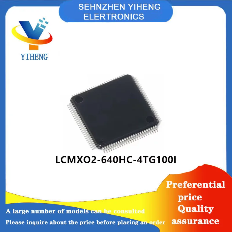 LCMXO2-640HC-4TG100I 100% New Original Integrated Circuit Electronic Components Direct payment