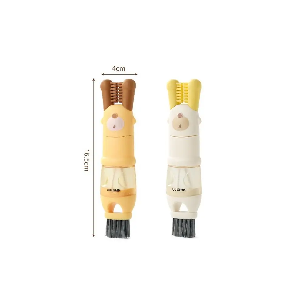 Multifunktionale 5-in-1-Becher-Reinigungsbürste, Becher-Mund-Reinigungswerkzeuge, abnehmbare Cartoon-Becherbürsten, tragbare, wiederverwendbare Lücken-Reinigungsbürste