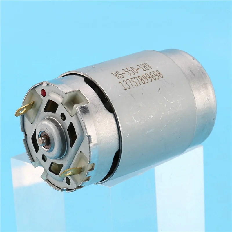 

2X DC RS550 Motor 13 Teeth 9.5 Mm Replace For Cordless Drill Screwdriver GSR GSB 18V-AT30