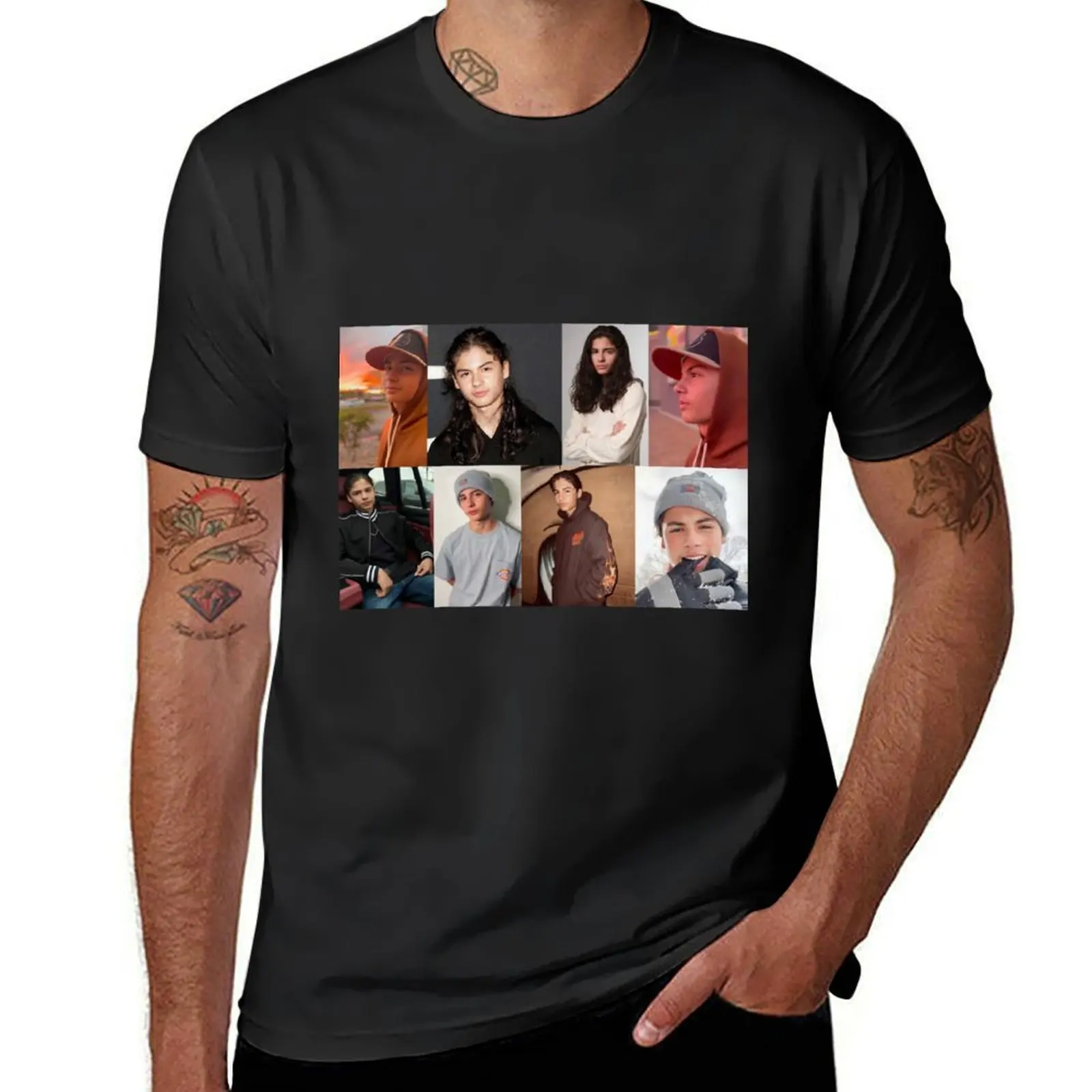 Miguel Cazarez Mora Collage 2 T-Shirt customs design your own heavyweights cute tops mens graphic t-shirts big and tall