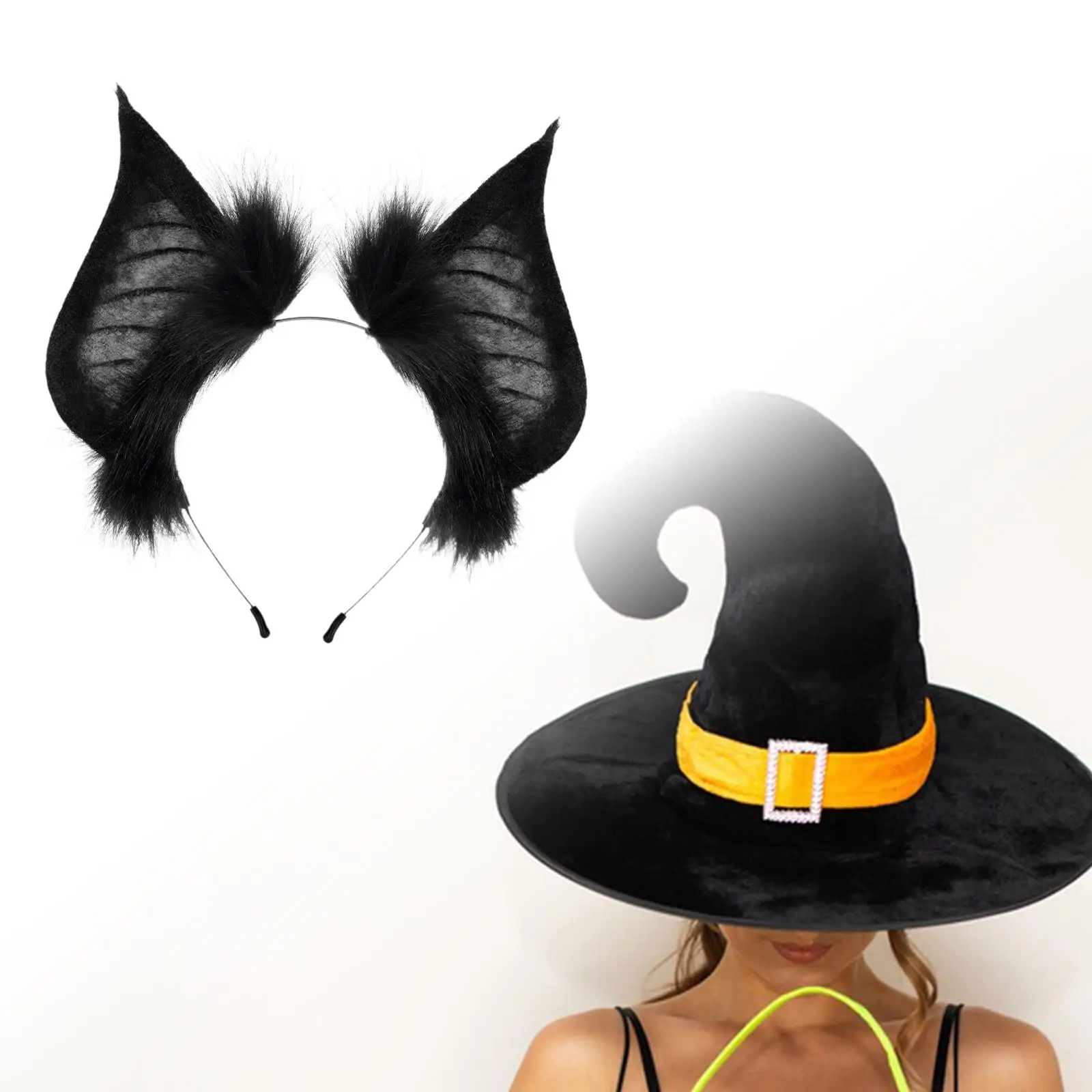 morcego-gatos-raposas-orelhas-de-peles-artificiais-bandana-cosplay-para-festa-danca-mardi-gras