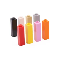 10PCS DIY 1x1x3 Pillar Bricks Block Graphic Bricks With Famous Brands Children's Block Foundation Bricks 14716