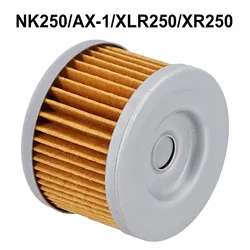 Oil Filter For Honda NK250 AX-1 XLR250 XR250/400 SL230 XR350R XR500R XR600R  XR650R XR650L Replacement Oil Filter