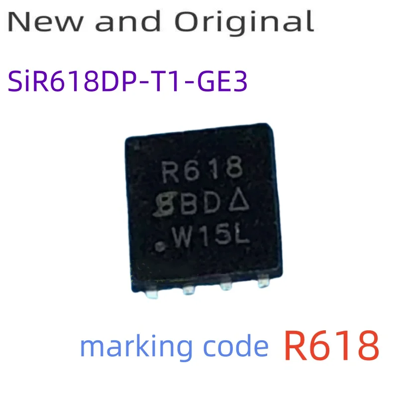 

New and Original SiR618DP-T1-GE3 SiR618DP N-Channel 200 V (D-S) MOSFET marking code R618