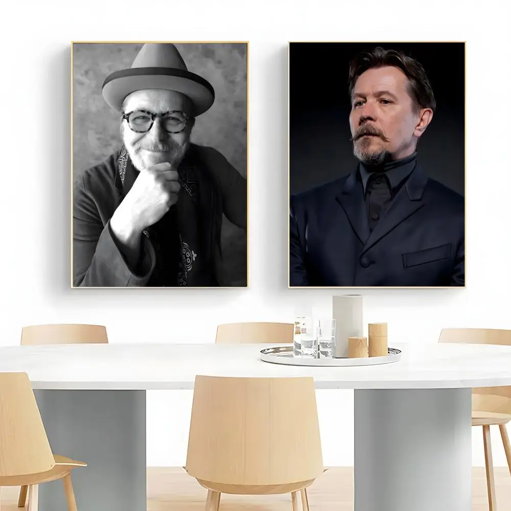 Veteran Actor Gary Oldman Poster Wall Art Print Decorative Mural Home Decor Gift Unframed