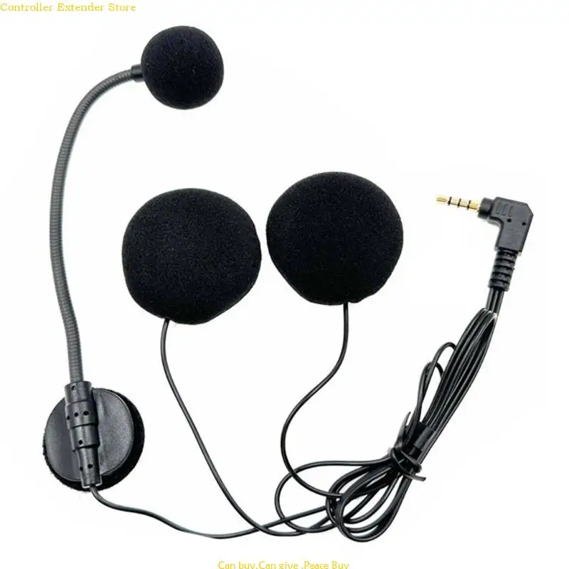 

Stereoed Earphones Headsets Microphone Helmets Speaker Earphone Intercom Mic