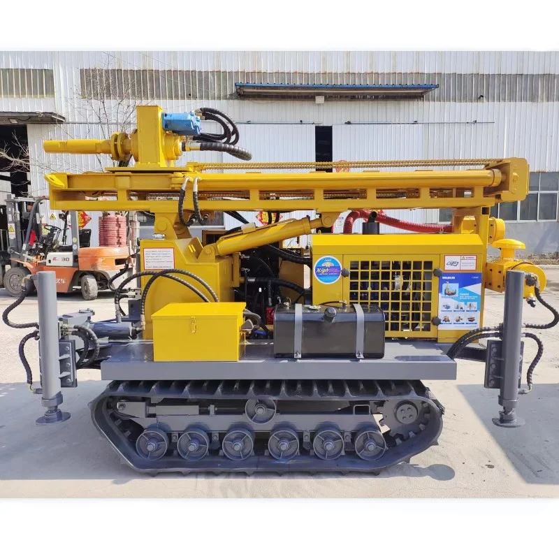 YG-FY 260 Model Track Mounted DTH Drilling Rig Machine 200m 300m Truck Mounted Deep Water Well Drilling Rig Equipment for Sale