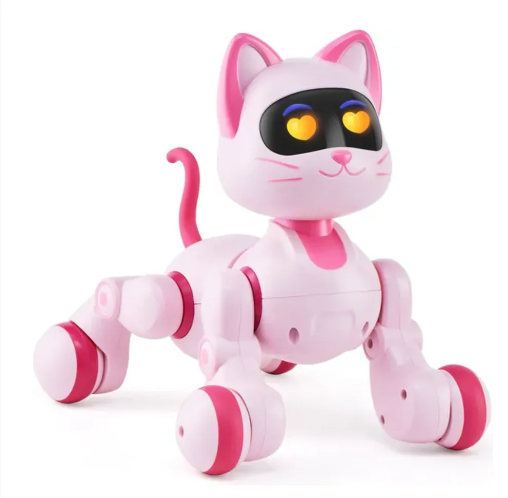 Robot RC de juguete para gatos para chico, baile parlante, Control remoto táctil, juguetes de control remoto programable, juguetes roboter para niños