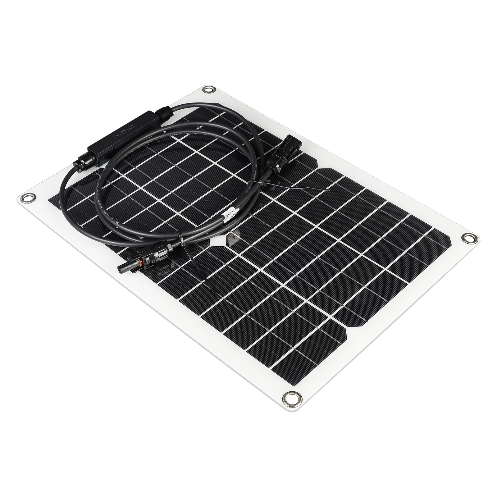 PoweMr Flexible 12W Solar Panel Kits Complete Solar System 18V Solar Cells Phone Charge Battery Phone Lights Portable Power Bank