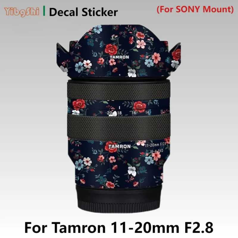 For Tamron 11-20mm F2.8 Di III-A RXD(For SONY Mount) Lens Sticker Protective Skin Decal Film Anti-Scratch Protector Coat 11-20