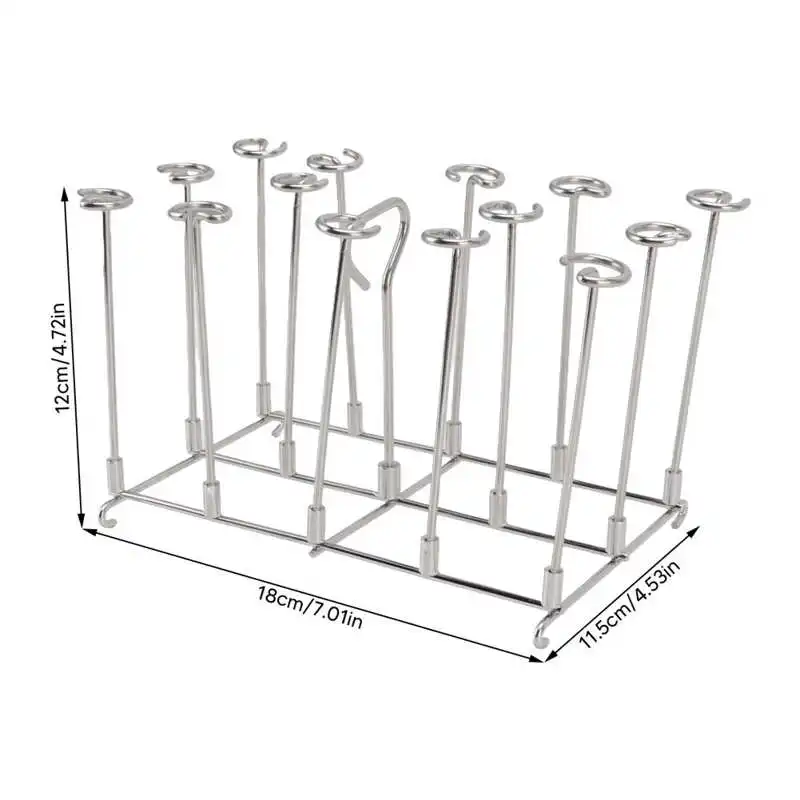 프라이어 꼬치 스탠드 그릴 수직 꼬치 거치대, DZ201 Foodi 8QT 프라이어 액세서리