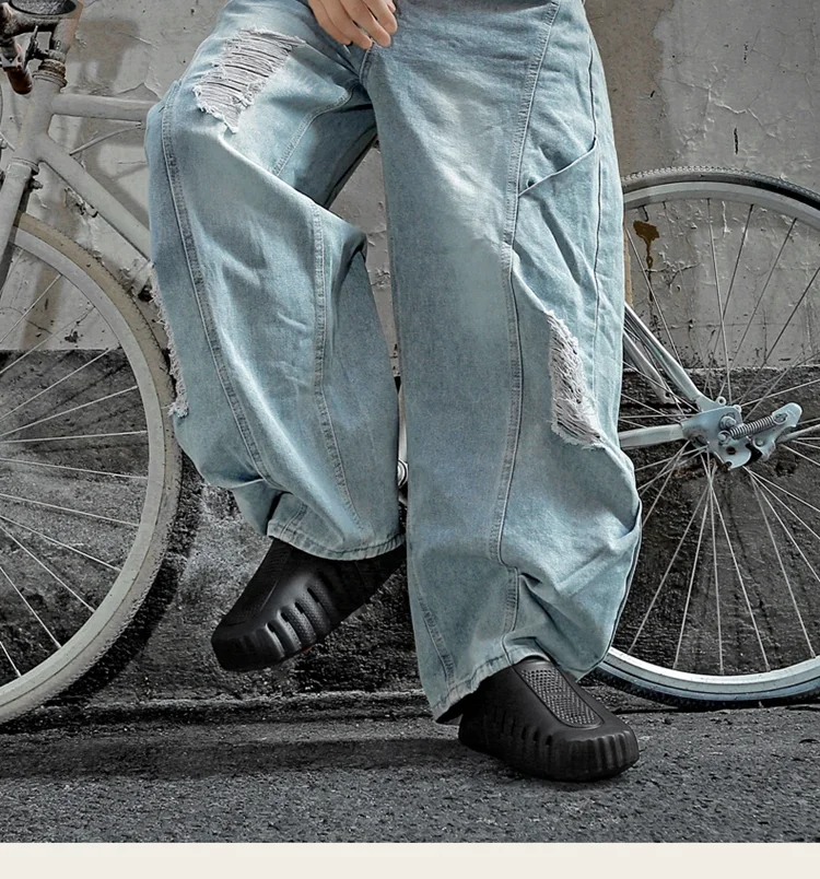 Herren-Massage-Slipper für drinnen und draußen, bequeme weiche Badesandalen, Clogs, Freizeitschuhe für Herren und Damen, Hausschuhe für den Sommer – Detail 2