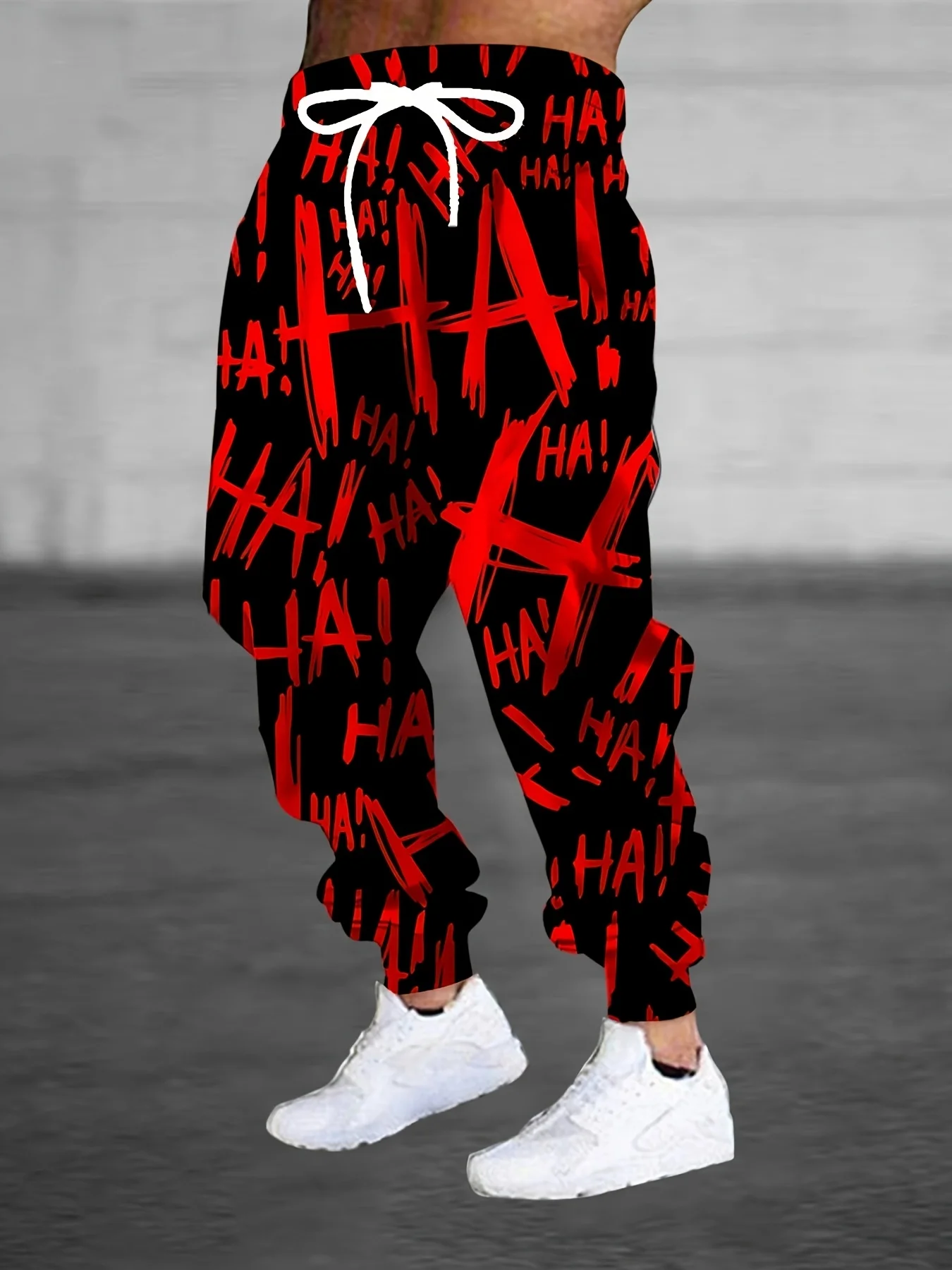 3D Abstract Print Pants Street Pants Men's Side Pockets Elastic Drawstring Sweatpants Joggers Pants for Men Casual Trousers Fall