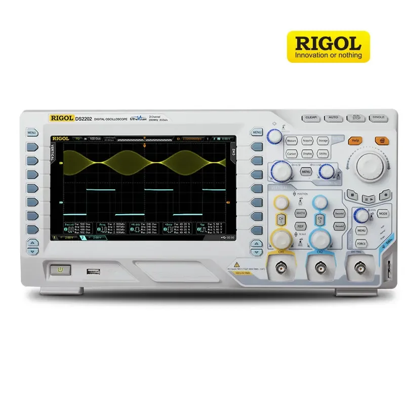 

Цифровой осциллограф RIGOL DS2202A, 200 МГц, 2 аналоговых канала