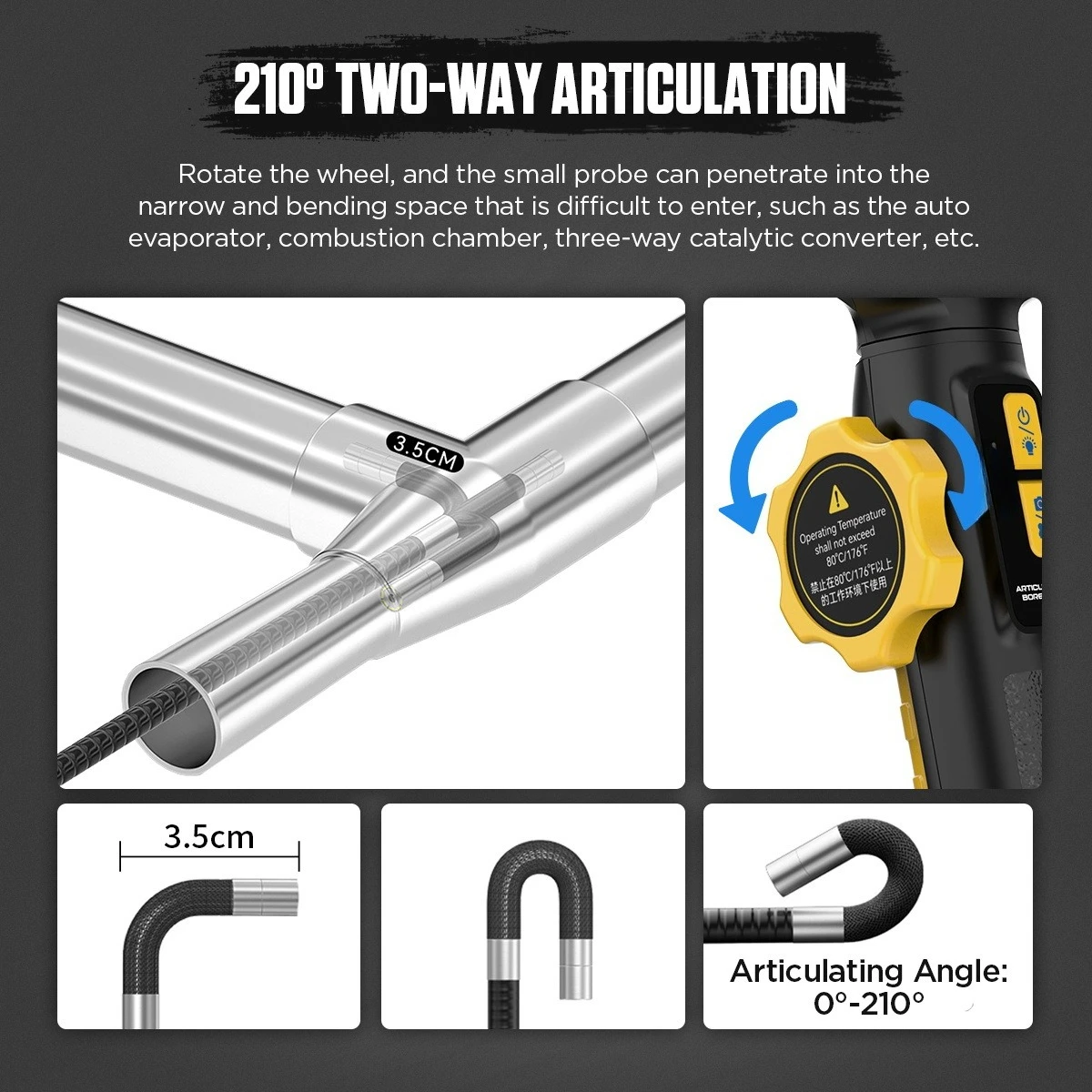 SVB305 Car Inspection Borehole Camera Diagnosis Tools