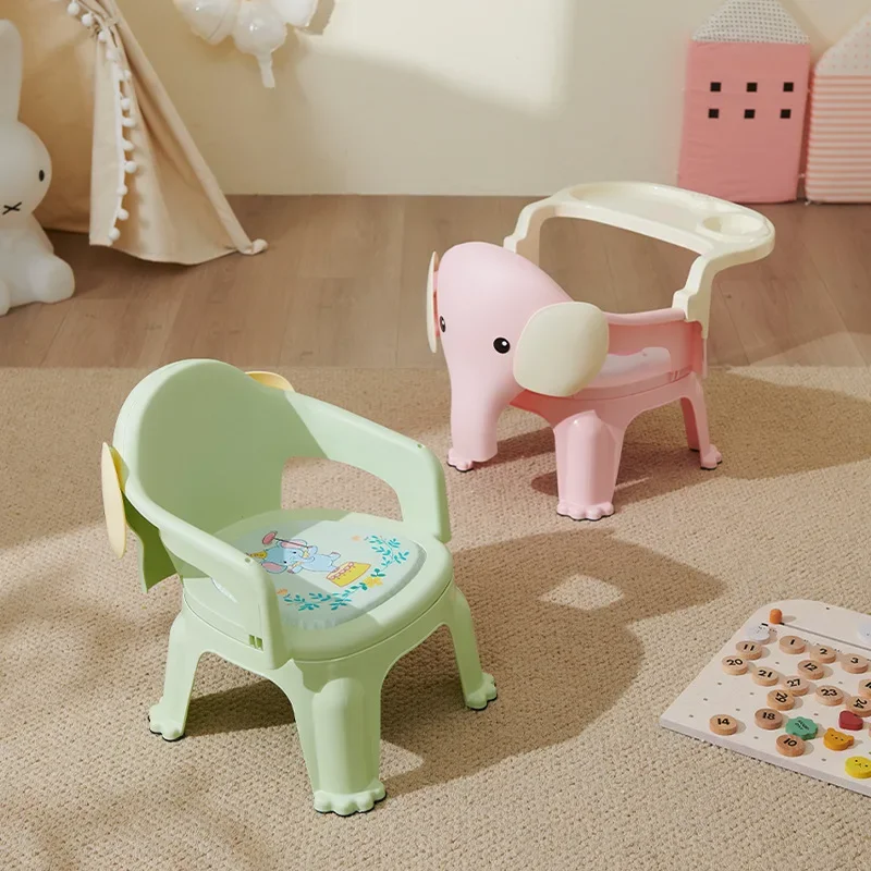 Chaise de salle à manger pour enfants, poignées pour enfants, siège amovible, petite chaise pliante multifonctionnelle pour la maison, banc à dos, table à manger pour bébé