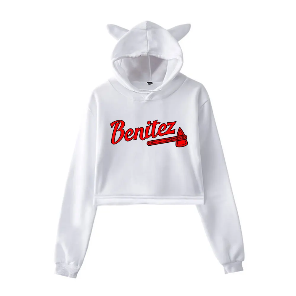 

Baylen Levine Benitez Exclusive ATL Hoodie Vintage 90s Merch Hoodies Sweatshirts for Girls Cat Ear Crop Pullover Streetwear