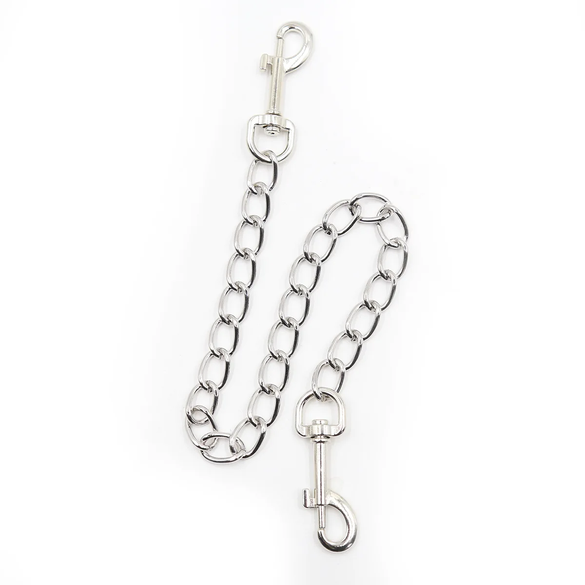 Double Ended Handcuff Accessories of Metal Chain Black Hook Products Extension Chain for Binding Gay - view 2