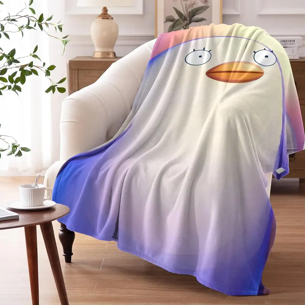 G-Gintama Elizabeth Throw Soft Flannel Throw Summer AC Blanket Lightweight Cool Nap Blanket for Sofa Bed Couch Travel
