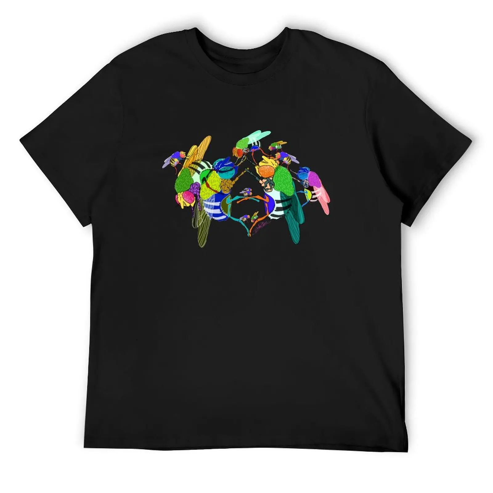 Drosophila T-Shirt kawaii clothes custom t shirt fruit of the loom mens t shirts