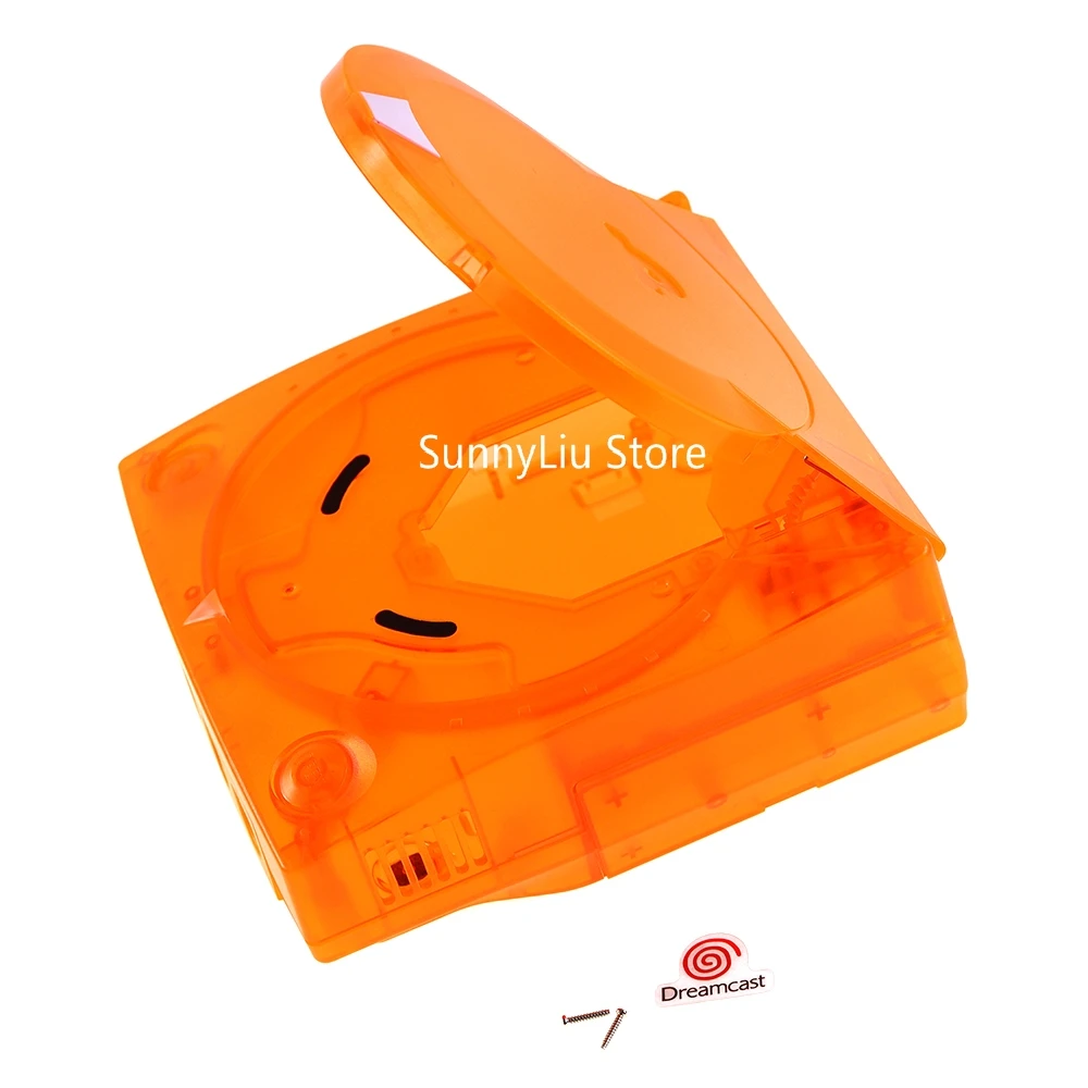 1 unidad de carcasa de plástico para cajas protectoras Retro SEGA Dreamcast DC, caja translúcida, cajas transparentes, carcasa protectora