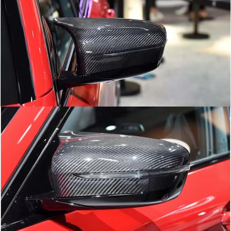 Voor BMW M5 F90 M8 F91 F92 F93 Koolstofvezel Spiegel Cover Echt Koolstofvezel Spiegel Behuizing Upgrade Vervanging Deel 18-23