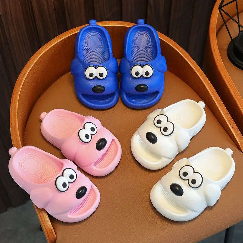 Kids Slippers Summer New Cartoon Boy Sandals Home Wear Platform Girls Shoes Soft Sole Anti Slip Sandals Cute Kids Shoe Sandalias