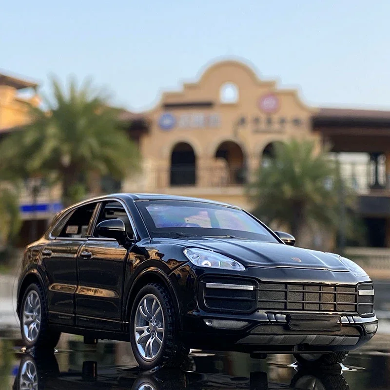 Porsche Cayenne Turbo Car Model, 1:32, Liga, Simulação, Decorar, Coleção, Presente, Brinquedos, Fundição