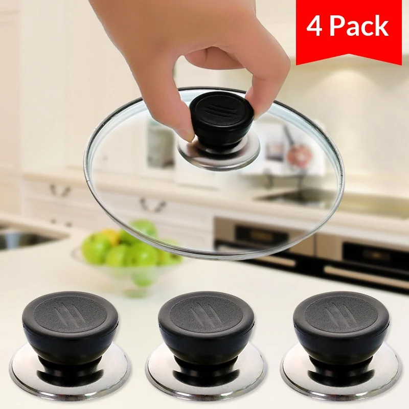 3/5/7PCS Universal Pot Lid Handle Replacement Knob Cover Interchangeable Cookware Knobs for Pressure Cooker Glass Pot Lid