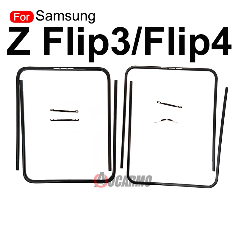 For Samsung Galaxy Z Flip3 Flip 4 5 Z Flip5 Front Screen Stand Middle Bezel Frame LCD Display Bracket Plastic Hoder Replacement